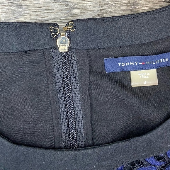 Tommy Hilfiger sleeveless lace mini dress size 4 - Picture 5 of 8